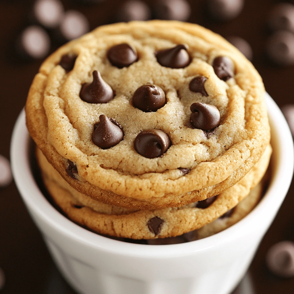 Close-up of chocolate chip cookie dough on parchment paper, ready to be baked, with chocolate chips and a wooden spoon