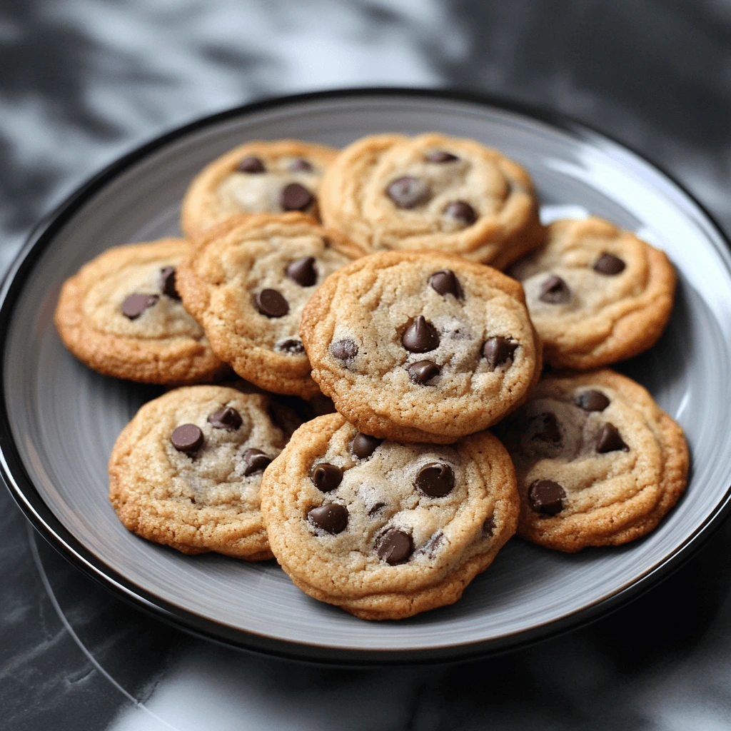 Freshly baked chocolate chip cookies on a cooling rack with melted chocolate chips, soft and chewy texture